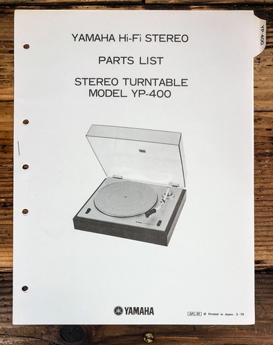 Yamaha 400 record player - yamaha,