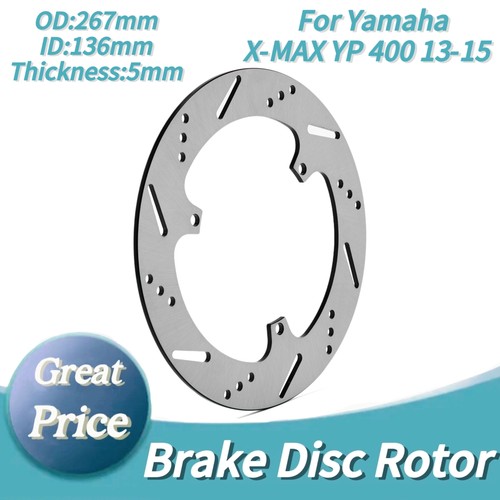 Rear brake disc - rotor, for