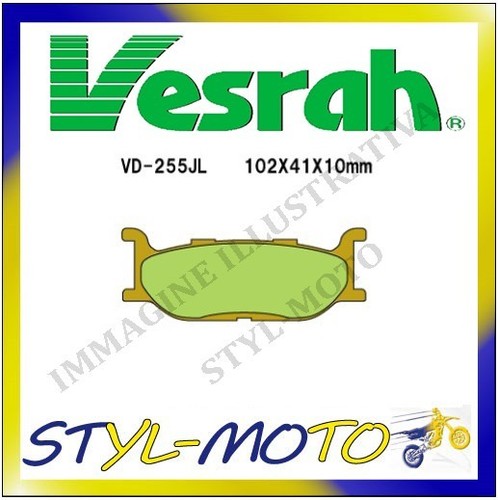 255jl front sintered brake - front,