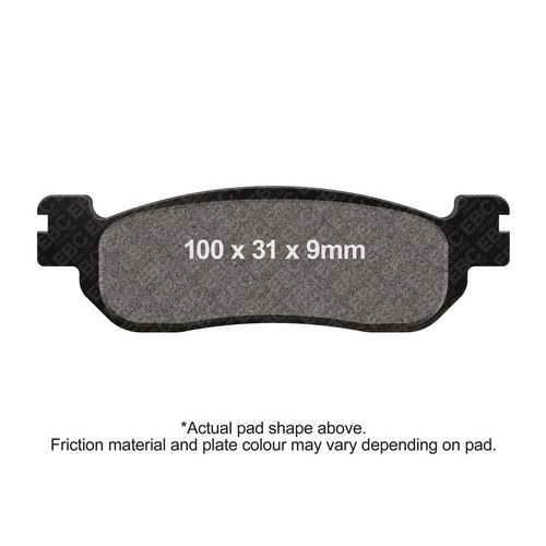 Ebc scoot org brake pads - org,