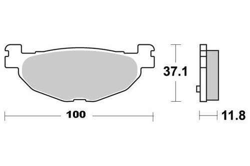 Set quality rear - of, brake