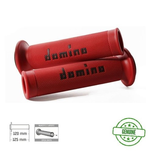 Domino grips red for - grips, yamaha