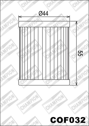 Cof032 oil filter champion - filter,